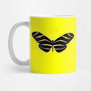 🦋 Zebra Longwing (Heliconius charithonia) Bold Butterfly Mug